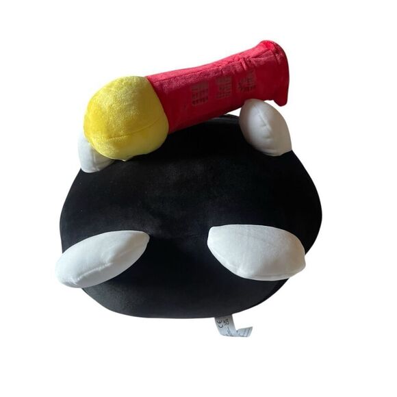 Snackles By Zuru LUNA The Black Cat Holding Pez Dispenser Plush Stuffed Animal - Picture 4 of 7